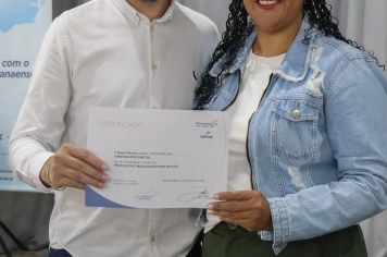 Foto relacionada - Prefeitura de Esperança Nova realiza entrega de certificados do SENAC Moda e Beleza
