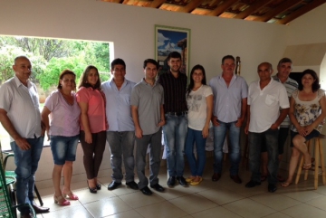 Deputado Estadual Alexandre Curi visita municÃ­pio de EsperanÃ§a Nova